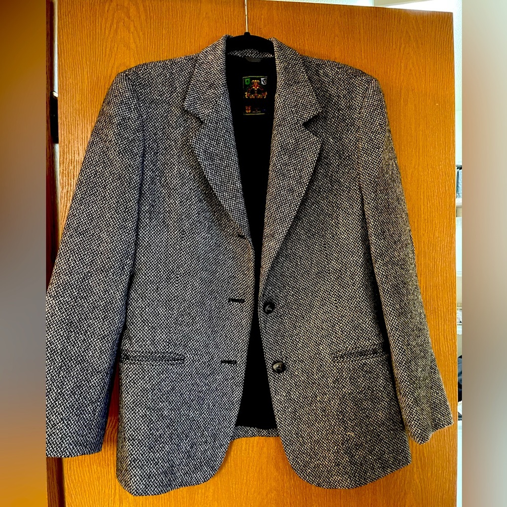 vintage 70's Jimmy Hourihan of Dublin Donegal Tweed Men’s Blazer